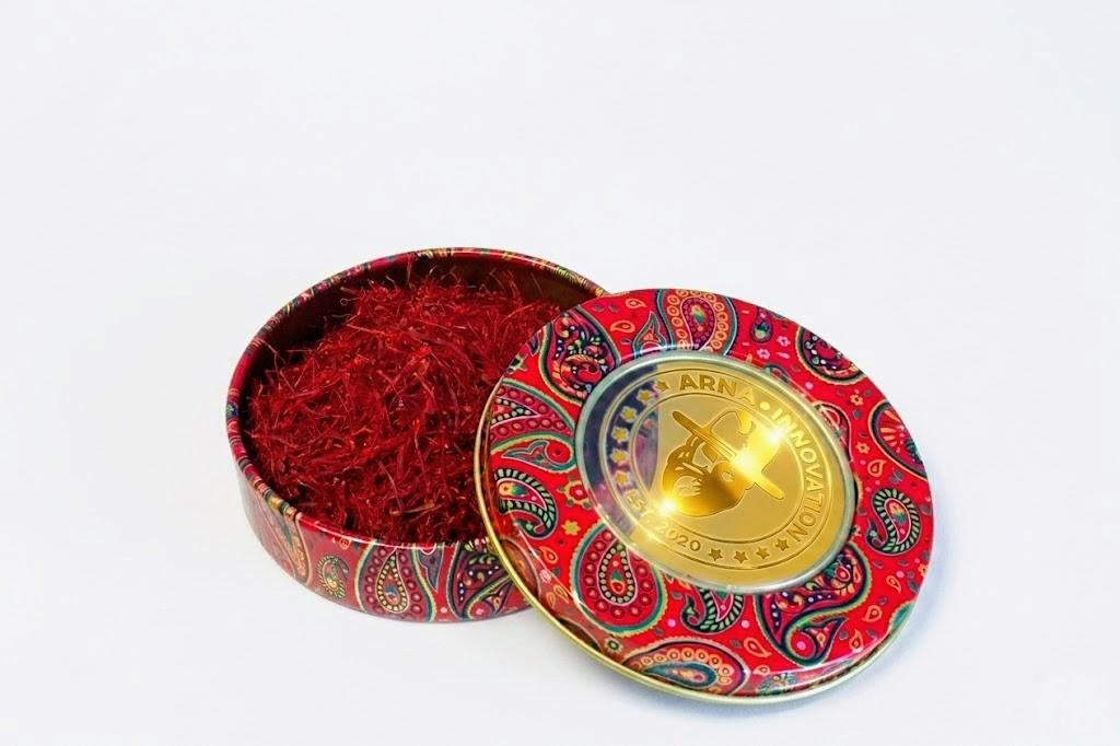 ARNA INNOVATION 3gr Premium Saffron Experience the world's finest culinary gold with ARNA Innovation's Premium Saffron (3g). Hand-harvested for unmatched aroma, deep crimson color, and intense flavor potency to elevate your signature dishes.